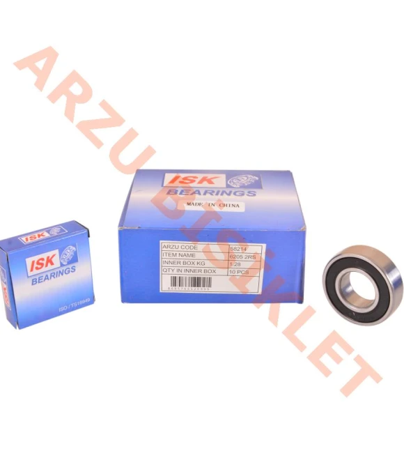 RULMAN [PLASTİK KAPAKLI] ISK-6205-58214