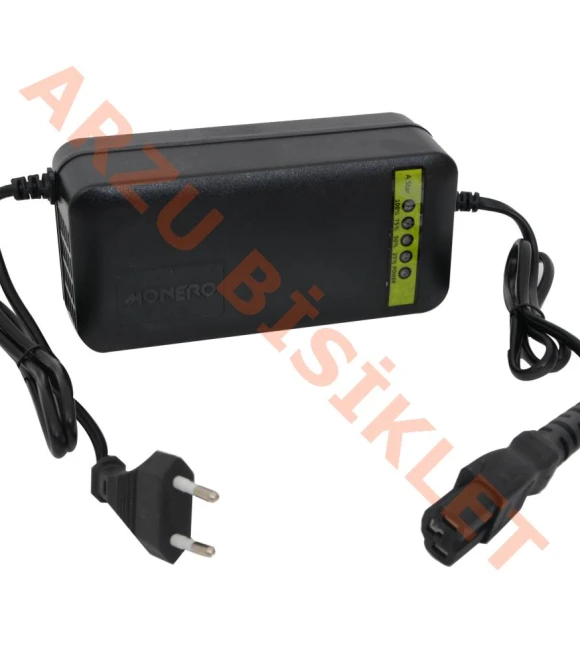 60 V [20-24AH] ŞARJ CİHAZI EBIKE [DEVRE KESİCİLİ - GÖSTERGELİ] - MONERO-60257