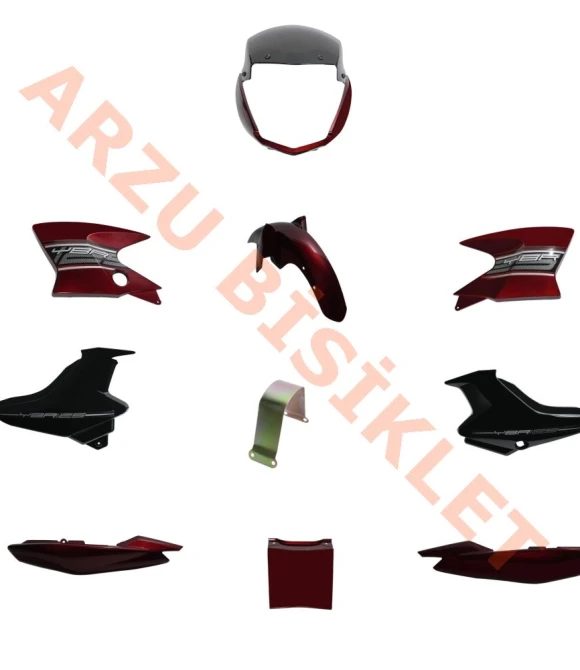 YAMAHA YBR K KAPORTA SET [KIRMIZI]-65546
