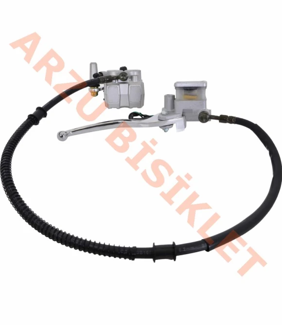 ÖN FREN MERKEZİ ALT-ÜST KOMPLE [FREN KOLU KROM] GRİ CG-53846