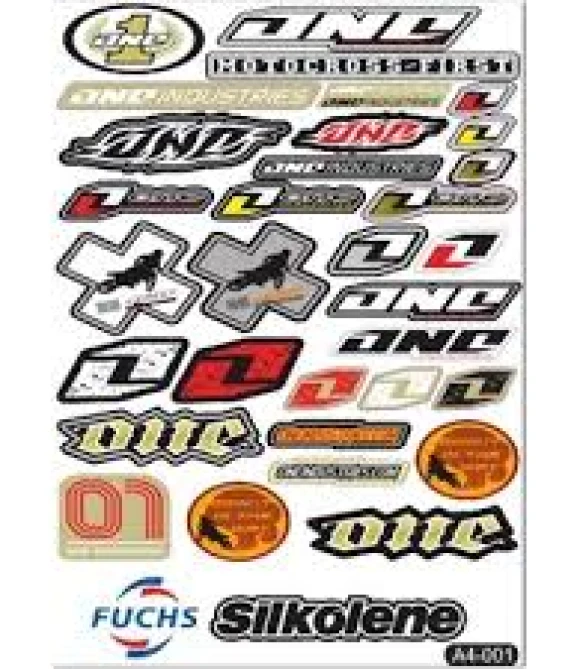 A4 STİCKER 001 TEK PAKET ÇOKLU STİCKER