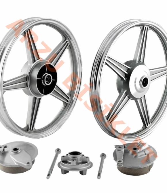 ÖN-ARKA JANT ALÜMİNYUM BÜYÜK BALATA-KAMPANALI-DİŞLİ TAMBURU DAHİL ÖN 1.40*18-ARKA 1.85*18 CG OEM KL-51533