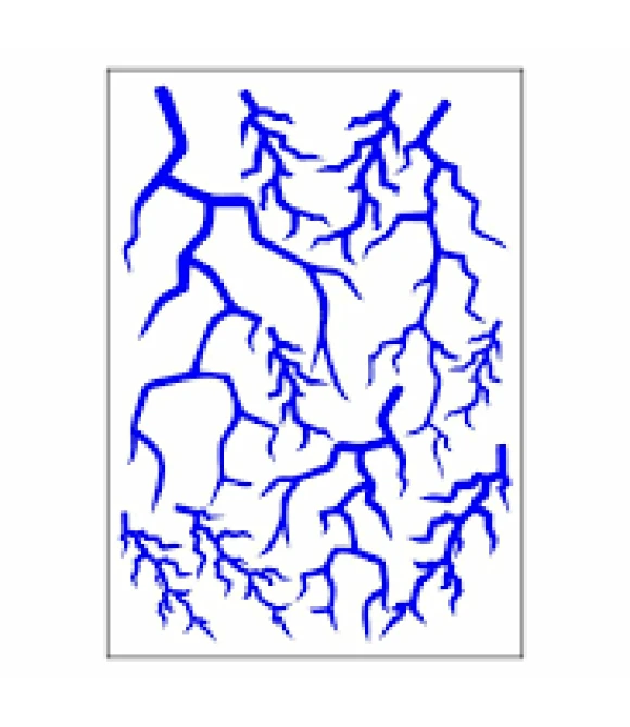 A4 STİCKER 130 TEK PAKET ÇOKLU STİCKER ŞİMŞEK MAVİ