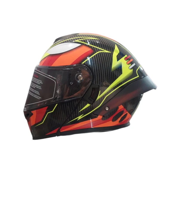 WOSEN KASK ÇENE AÇILIR(BLACK-G1) L-BEDEN