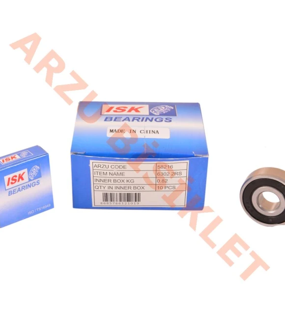 RULMAN 6302 [PLASTİK KAPAKLI]-58216