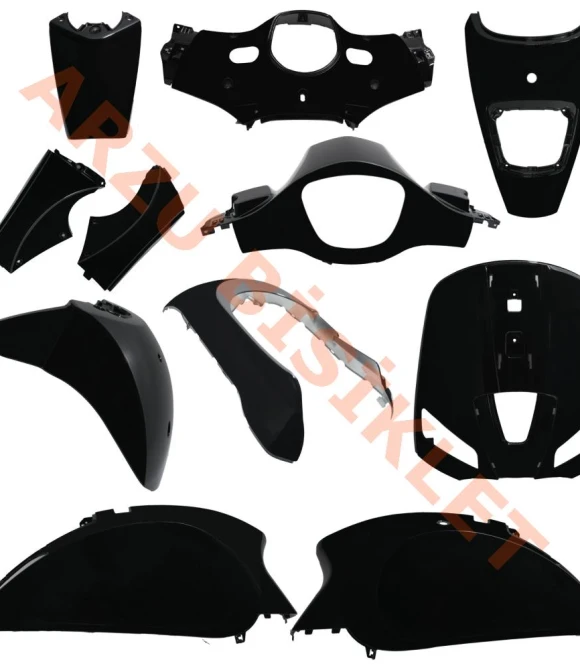 WING 50 KAPORTA SET [BOYALI AKSAM] [SİYAH]-65761