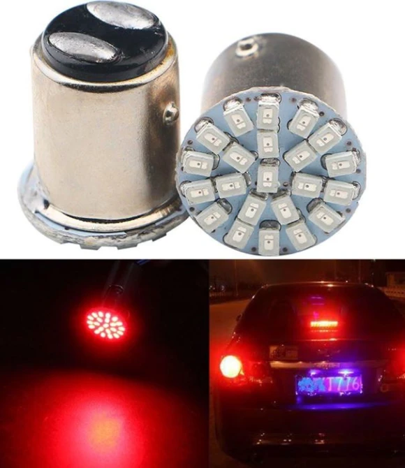 STOP AMPÜLÜ ÇAKAR KIRMIZI-SİLİKONLU