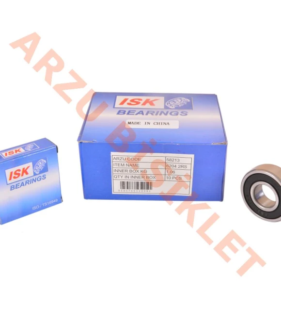 RULMAN [PLASTİK KAPAKLI] 6204-58213