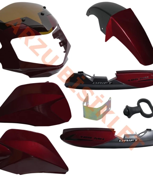 MONDIAL DRIFT KAPORTA SET [KIRMIZI]-65541