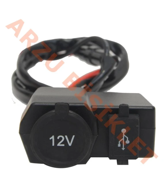 USB ŞARJ CİHAZI VE ÇAKMAKLIK-56010