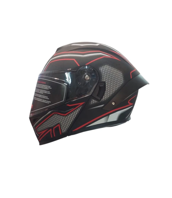 WOSEN KASK ÇENE AÇILIR(BLACK-C1) XL-BEDEN