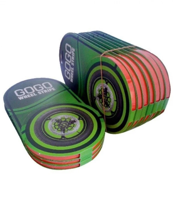 FLORASAN KIRMIZI 7cm x 7 m LÜKS 1 SET JANT ŞERİDİ