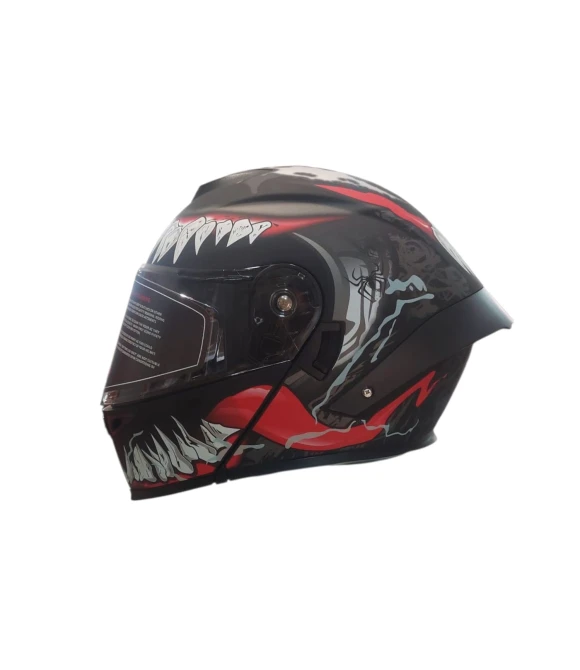 WOSEN KASK ÇENE AÇILIR(MATT BLACK-H1- XL-BEDEN