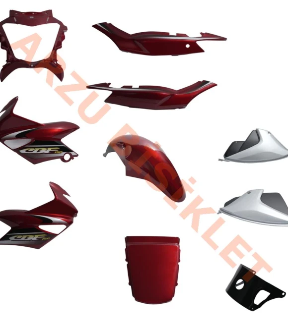 KAPORTA SET [KIRMIZI] HONDA CBF 150-65534