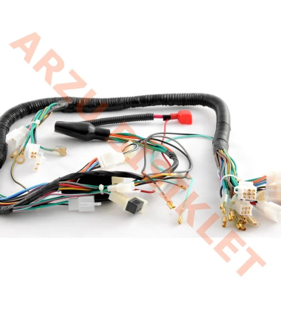 ELEKTRİK TESİSATI KUBA 125 CLASIC [DEVİR SAATİ ELEKTRONİK - AKÜ BESLEMELİ] [MANYETİK ATEŞLEME]-51917