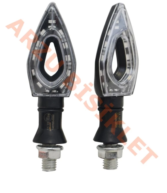 RT-072 LED SİNYAL [SARI IŞIK] [TAKIM] SİYAH - E BELGELİ-56824