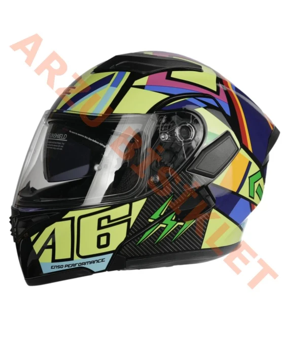 KC - ÇENE AÇILIR VİZÖRLÜ KASK [KC902] [ENSO 46] [M]-56574