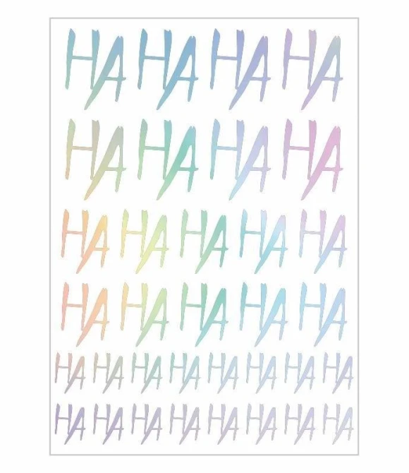 A4 STİCKER HOLOGRAM 090 TEK PAKET ÇOKLU STİCKER