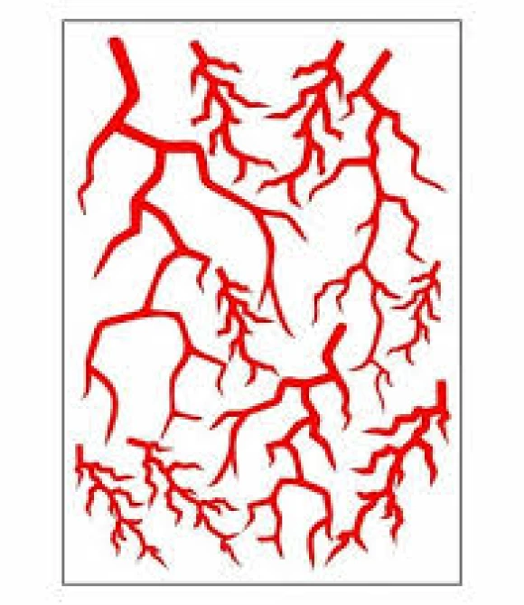 A4 STİCKER 129 TEK PAKET ÇOKLU STİCKER ŞİMŞEK KIRMIZI