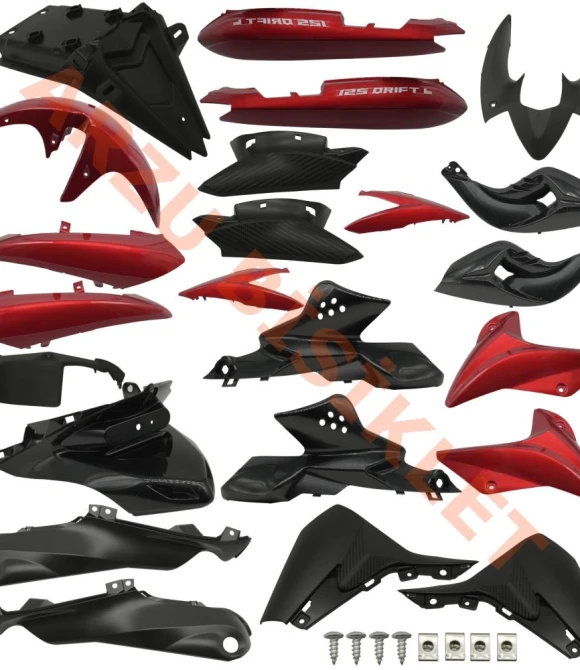 MONDİAL DRİFT L KAPORTA SETİ [KIRMIZI]-58496